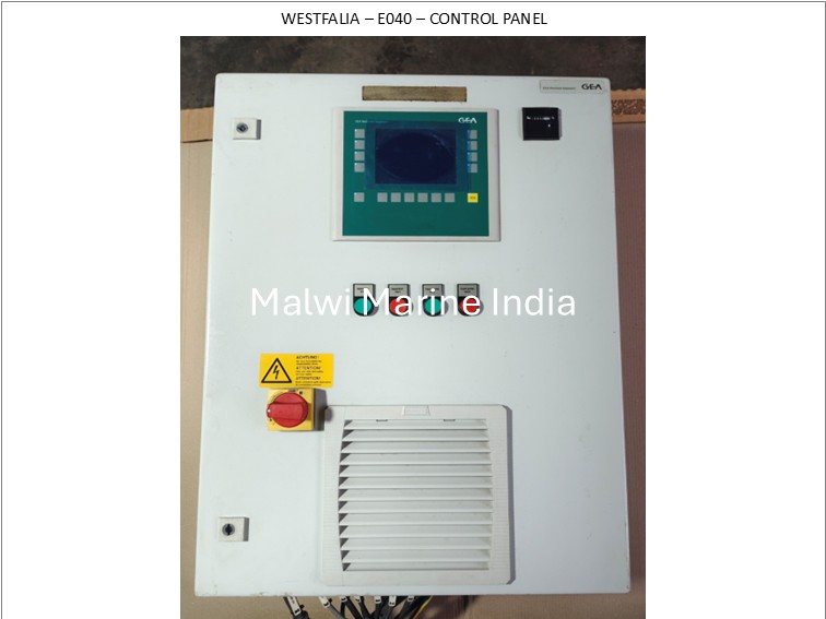 WESTFALIA - E040 - CONTROL PANEL