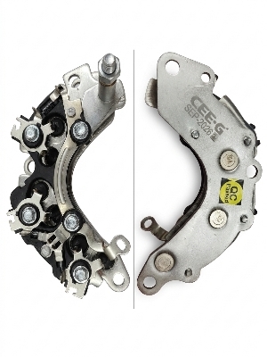Alternator Rectifier Plate - Color: Silver Grey