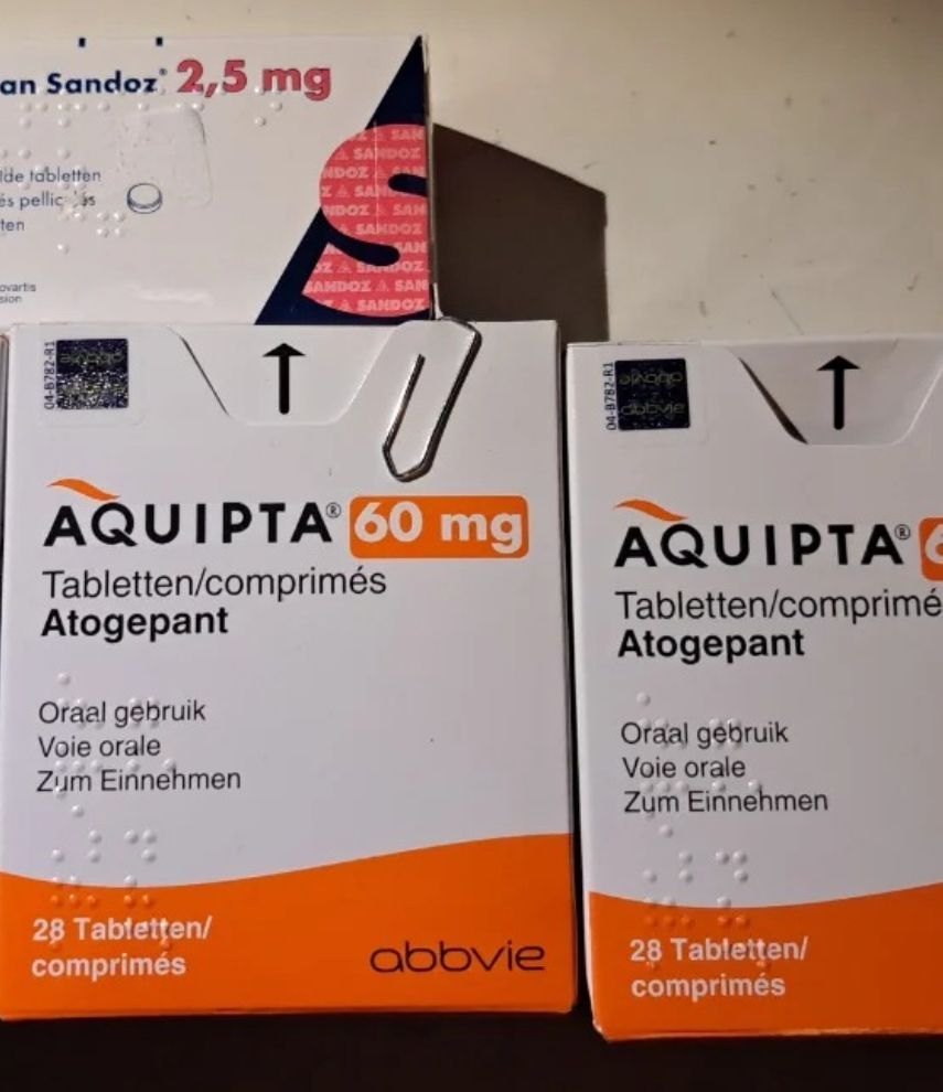 Aquipta Atogepant 60mg Tablets