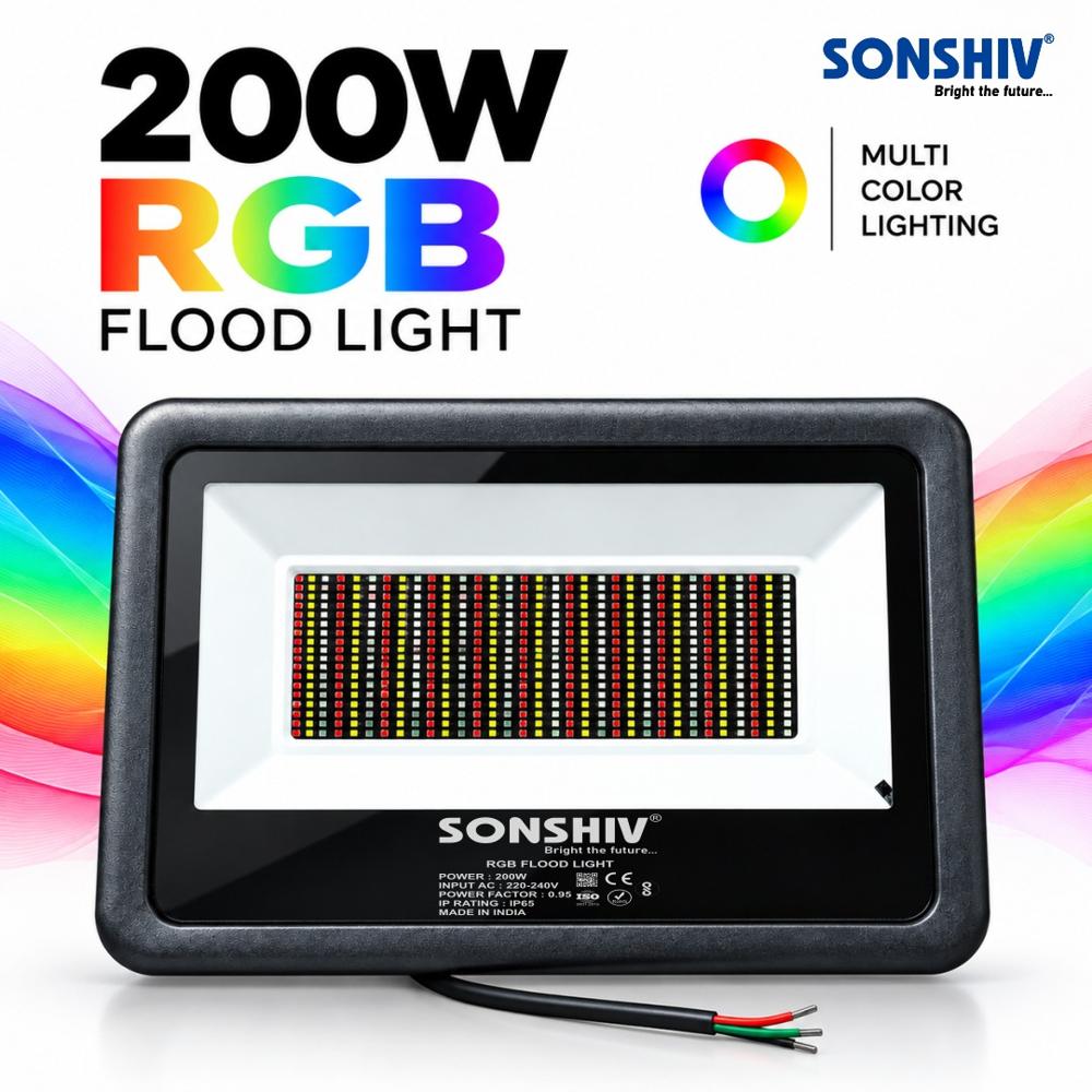 200w Rgb Flood Light