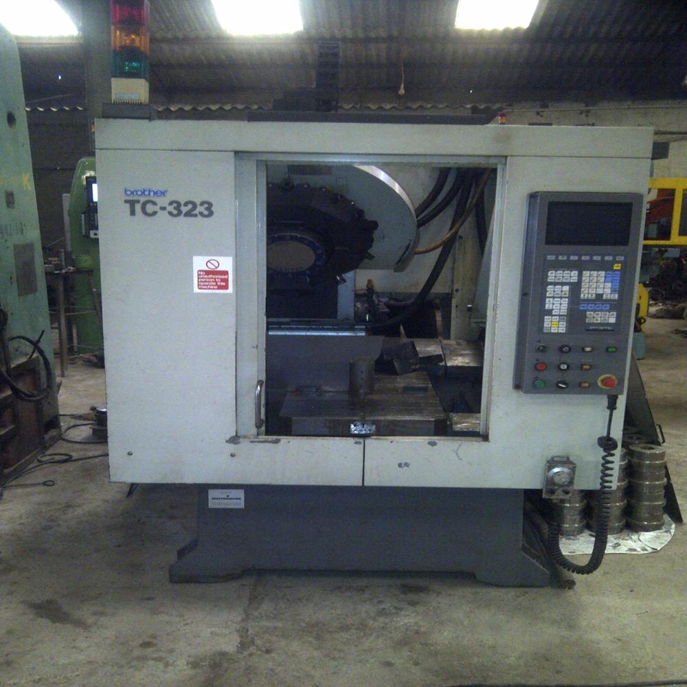 Brother Tc 323 Cnc Dual Pallet Drill & Tap Center - Dimension (L*W*H): 420 X 300 X 250 Millimeter (Mm)