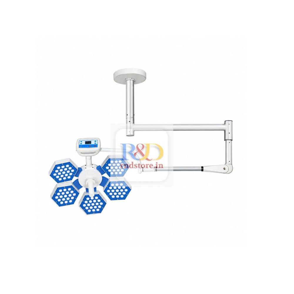 5 Twin Wall-Mounted Single Dome LED OT Light (HEX Series)