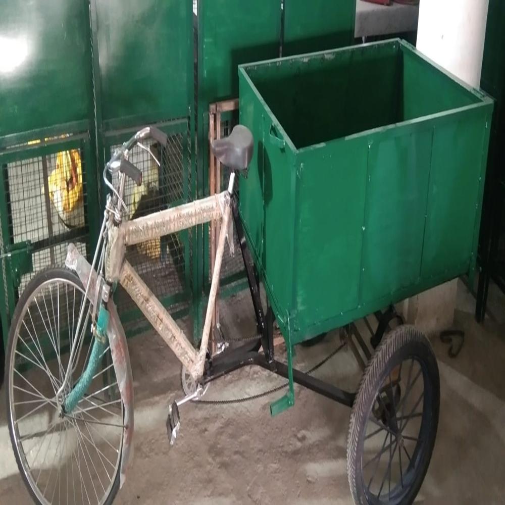 Garbage Rickshaw - Color: Green