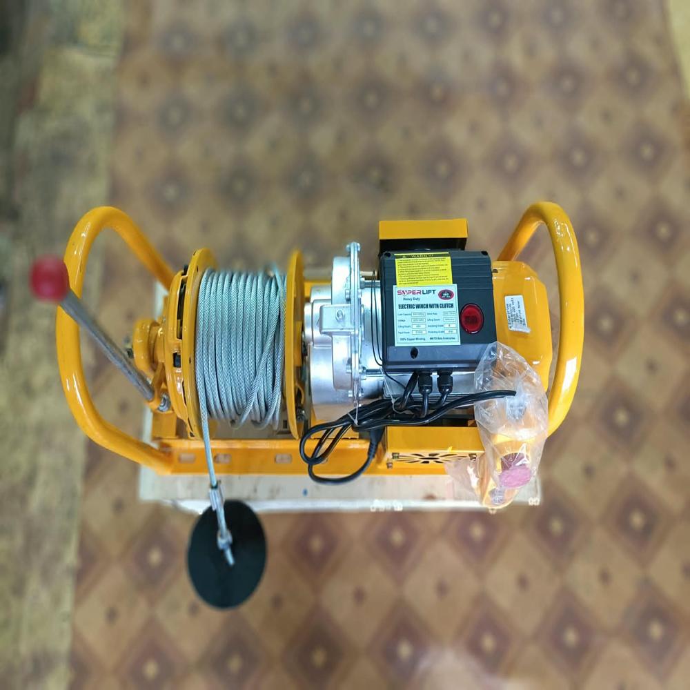Clutch Winch With Handle 1Ton 40Mtr