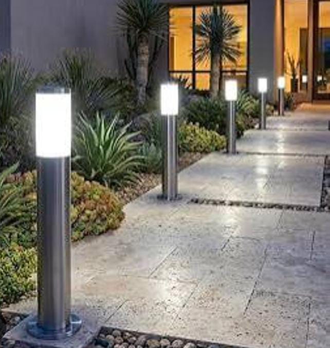 Modern Bollard Light