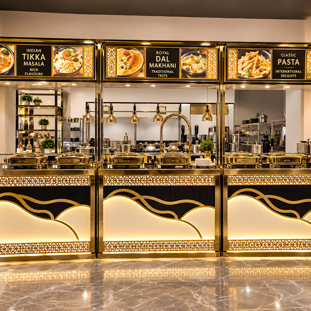 Premium Event Catering Counter