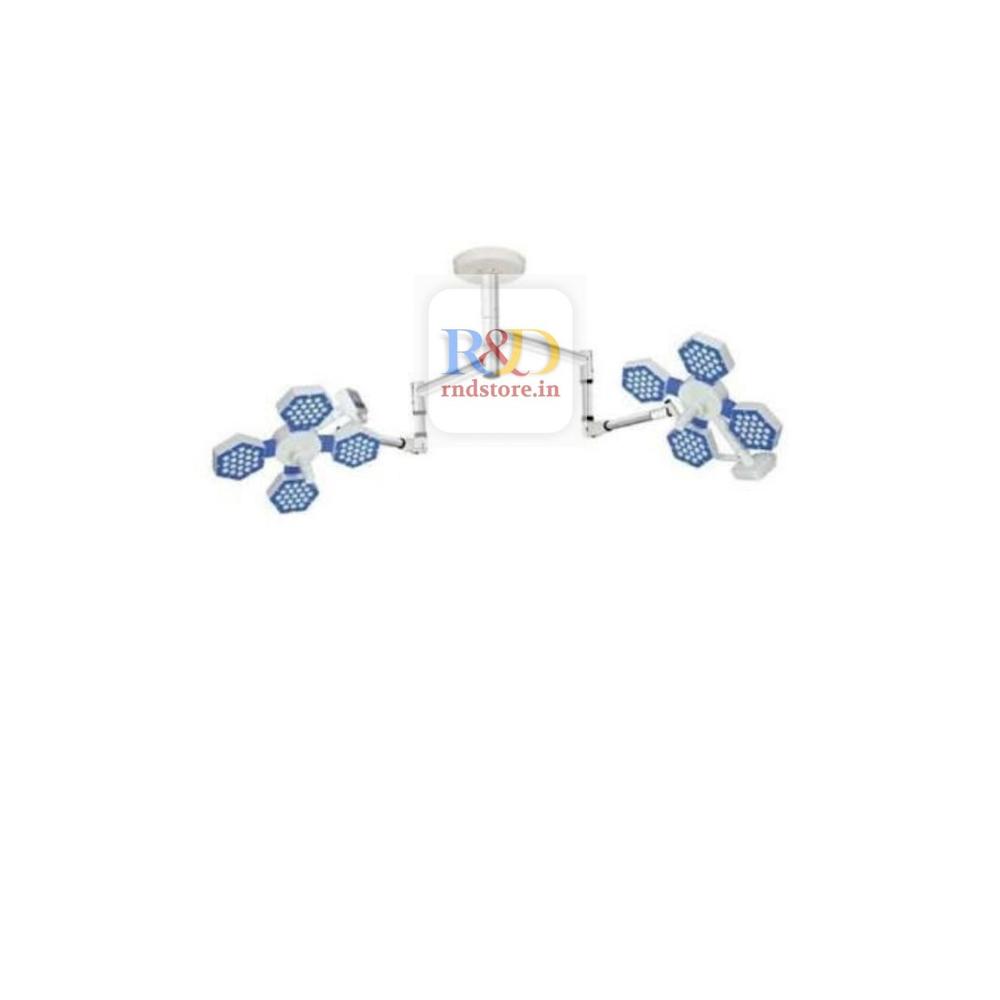 4 Twin Wall-Mounted Double Dome LED OT Light (HEX Series)