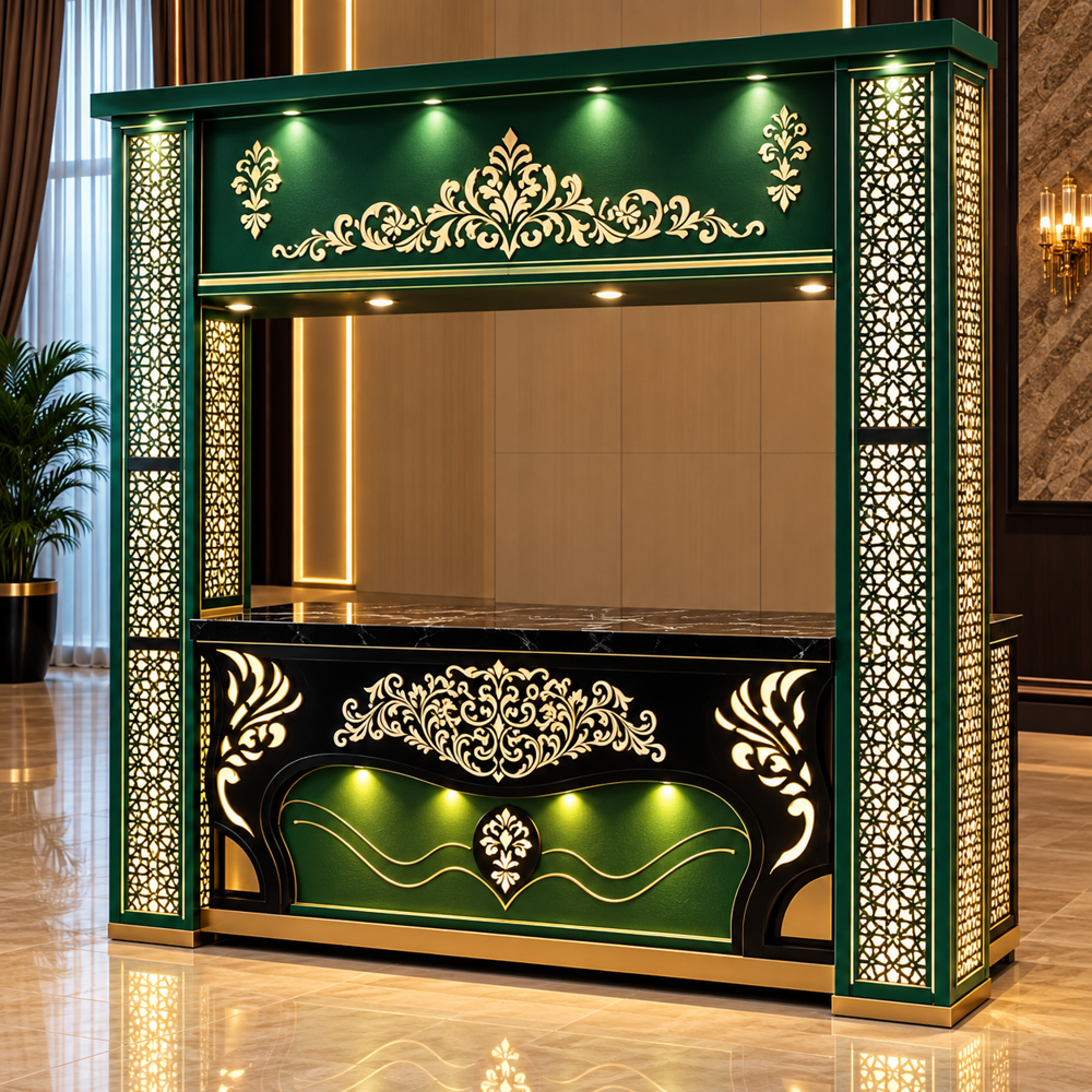 Stainless Steel Hospitality Presentation Table - Capacity: 35 Kg