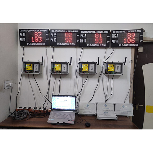 Online Ambient Air Quality Monitoring System