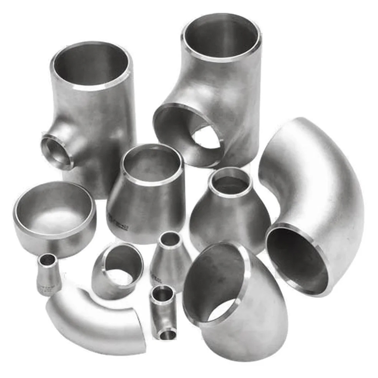 Copper Nickel Butt Weld Fittings - Color: Silver