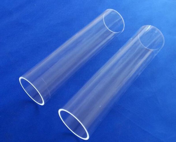 Clear Quartz Glass Tube