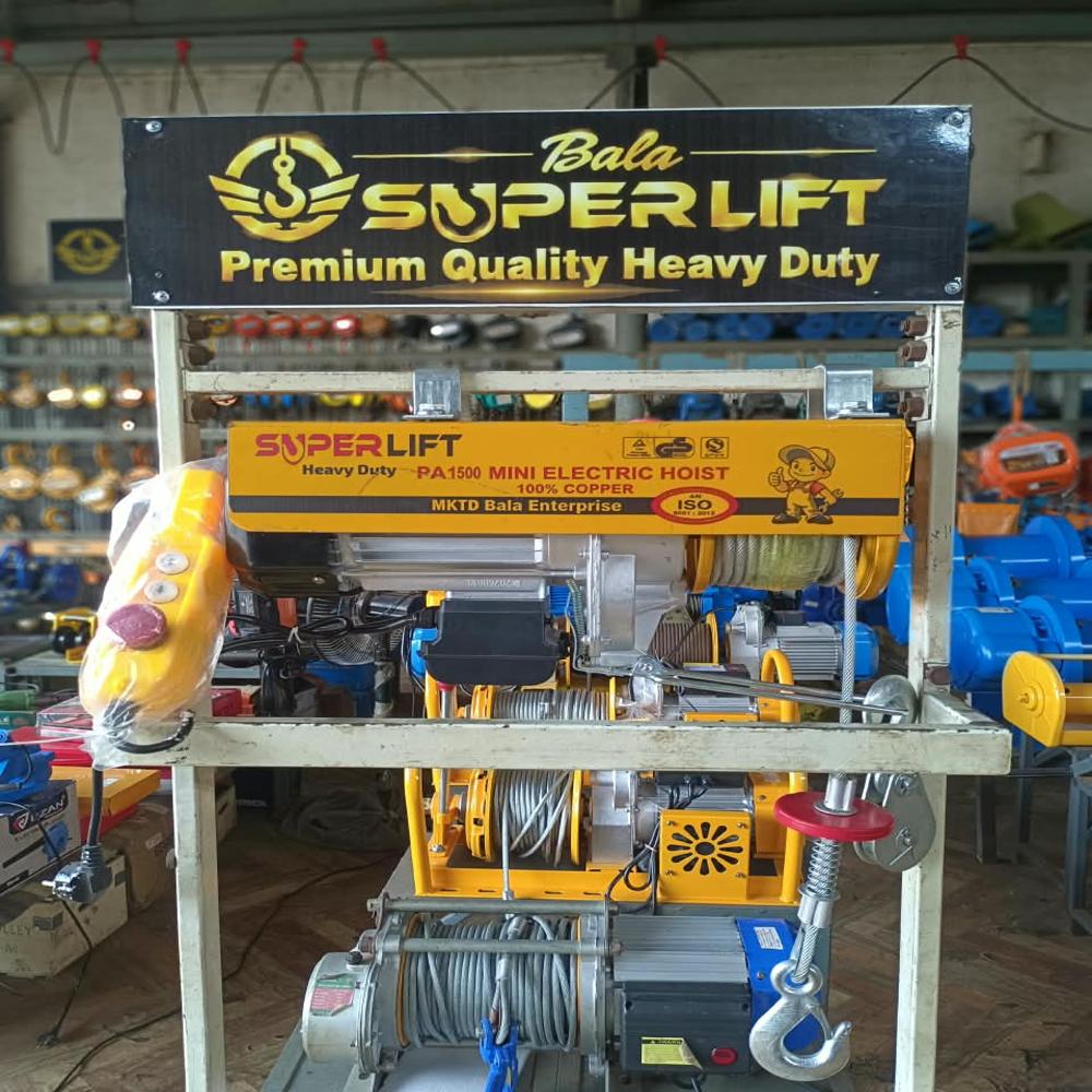 220V Electric Mini Hoist 1.5Ton