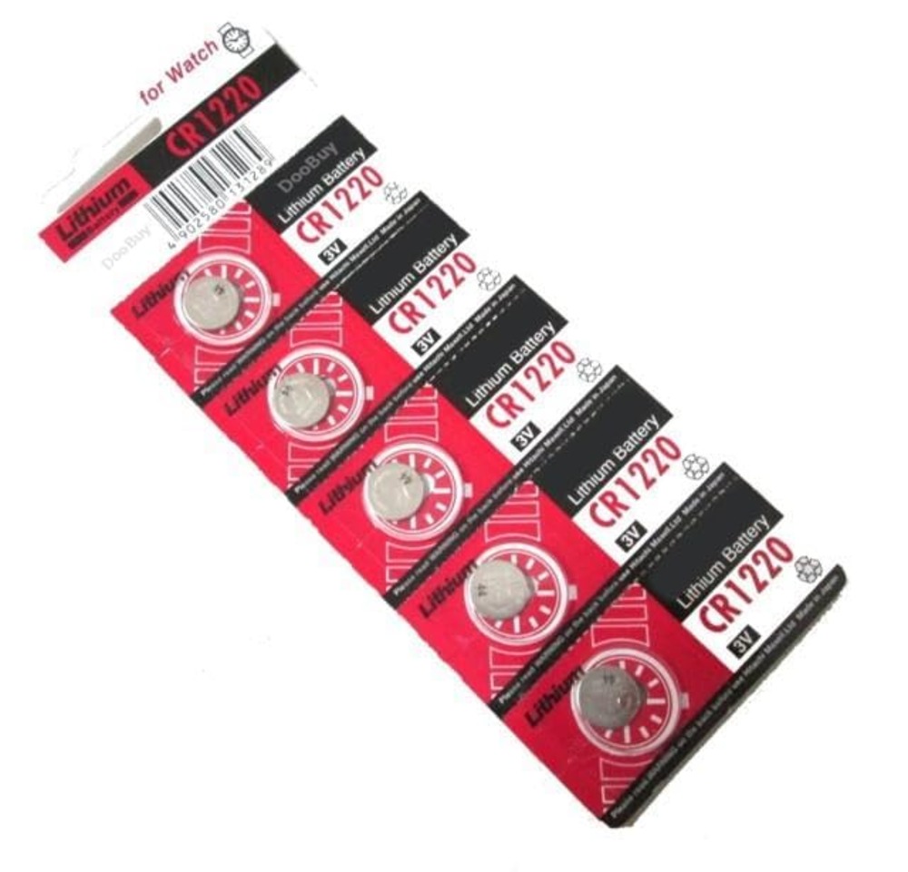 CR1220 DVR Battery 3V Lithium Button Coin Cell