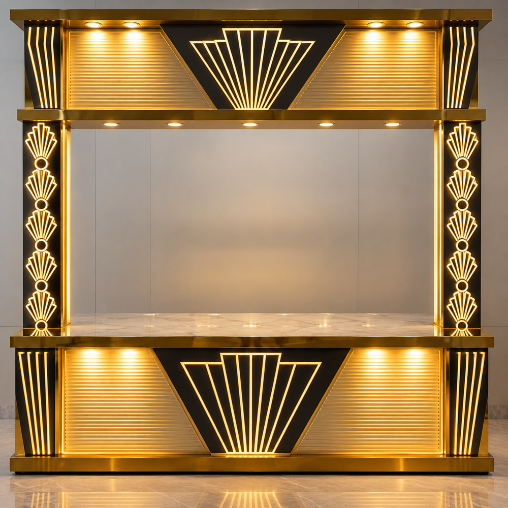 Heavy Duty Buffet Counter - Capacity: 35 Kg