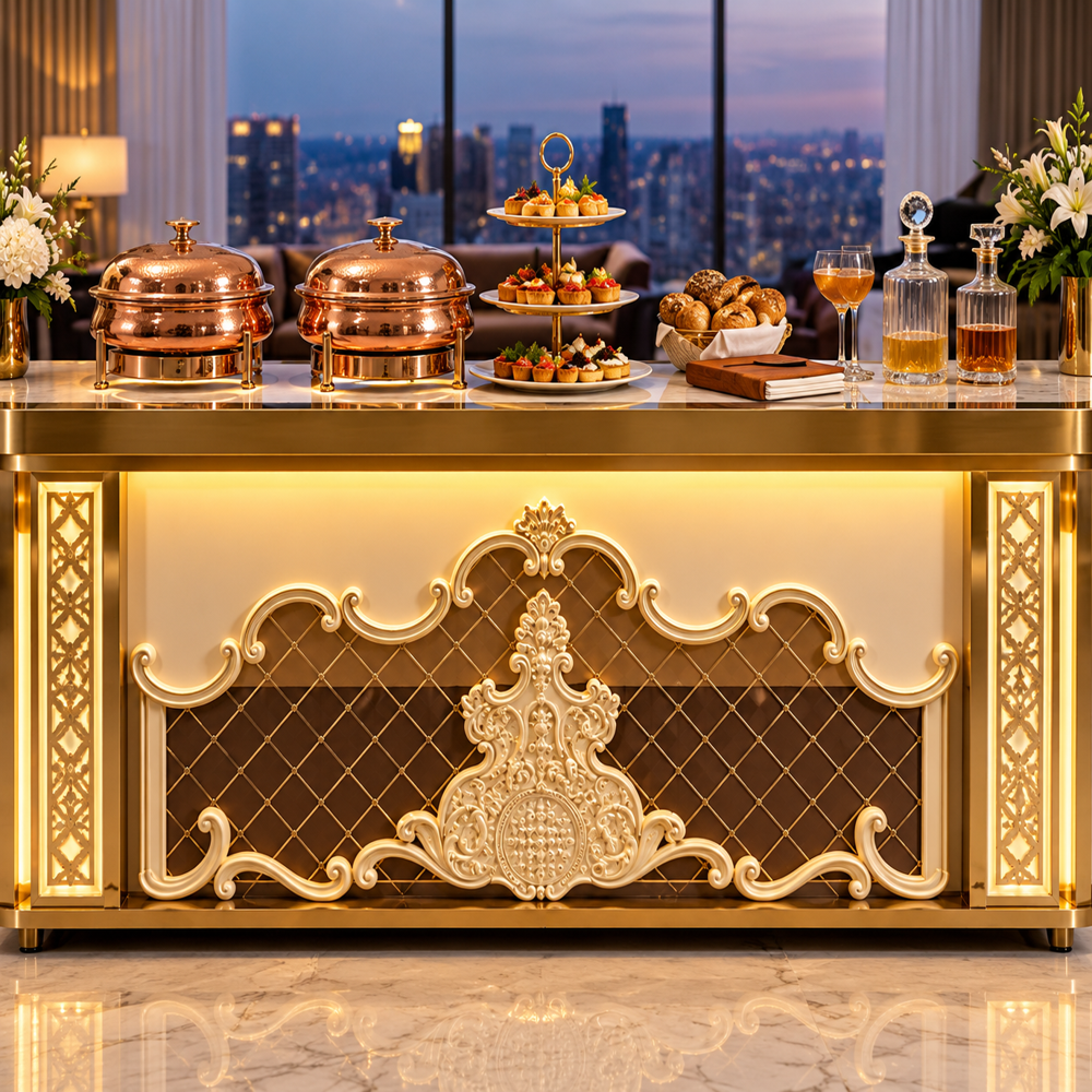 Restaurant Buffet Counter - Capacity: 35 Kg