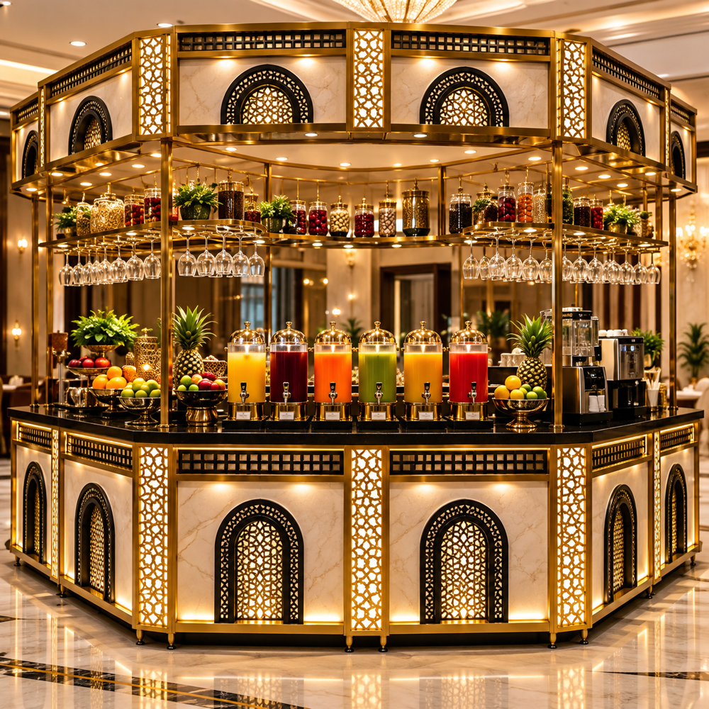 Restaurant Buffet Counter - Capacity: 35 Kg