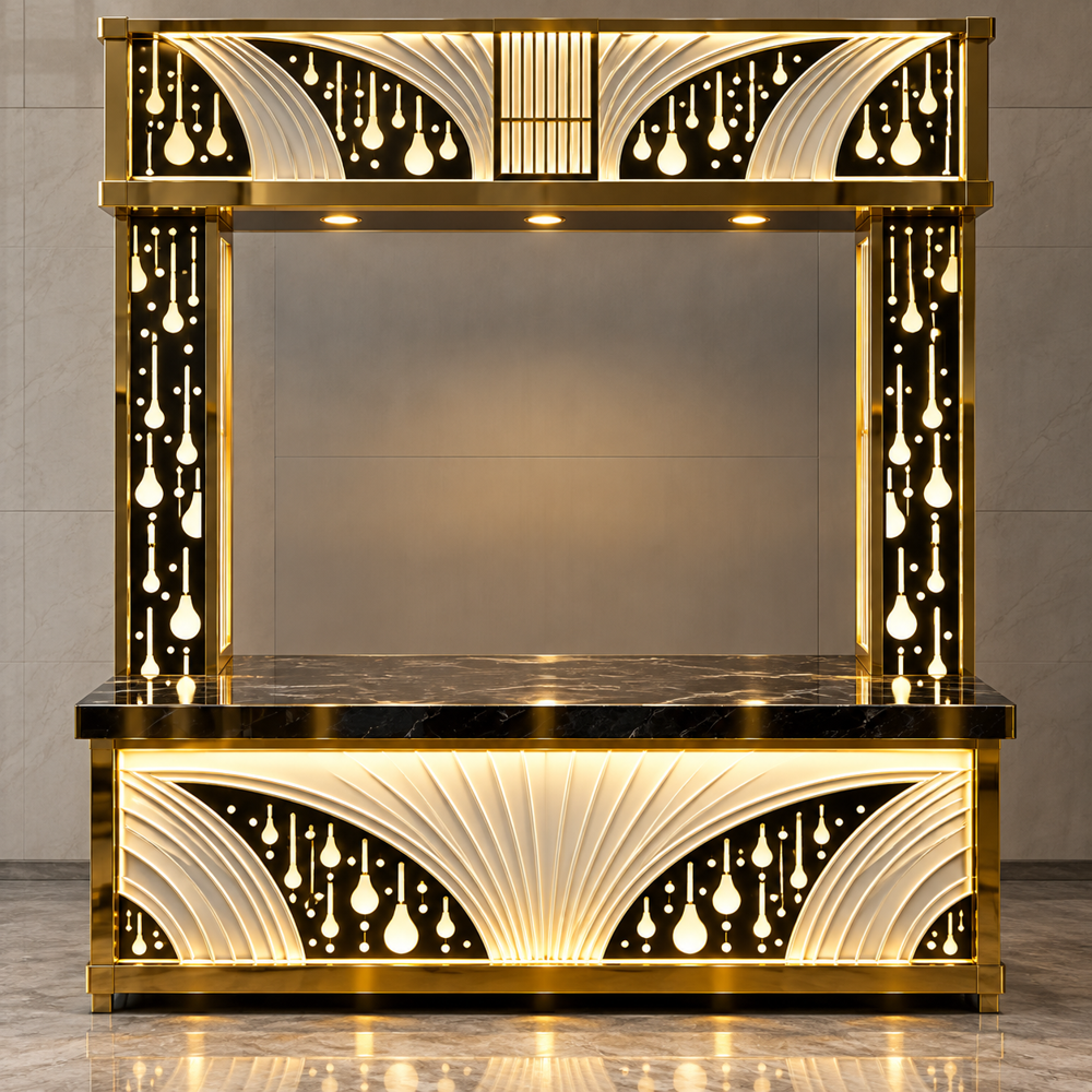 Catering Buffet Display Station - Capacity: 35 Kg