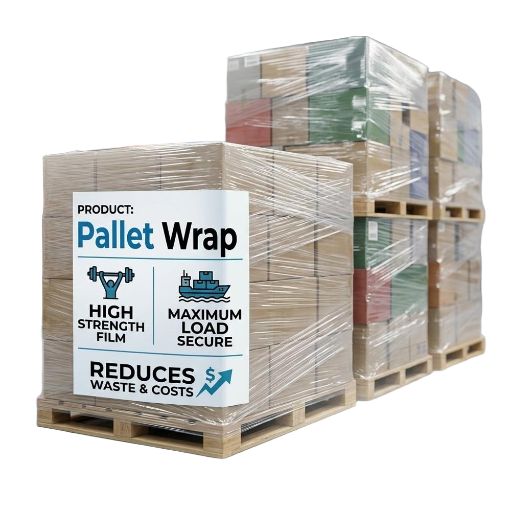 Pallet Wrap - Color: Transperant