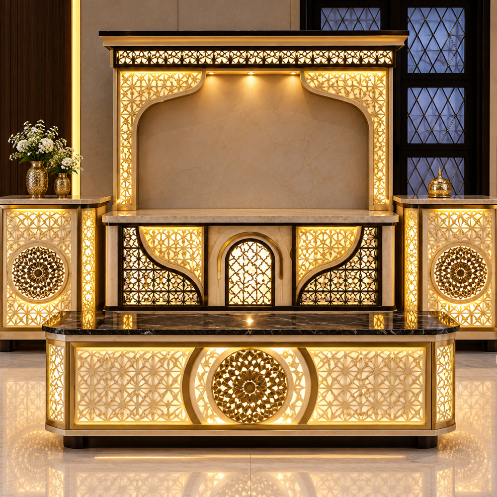 Professional Buffet Serving Unit - Capacity: 35 Kg