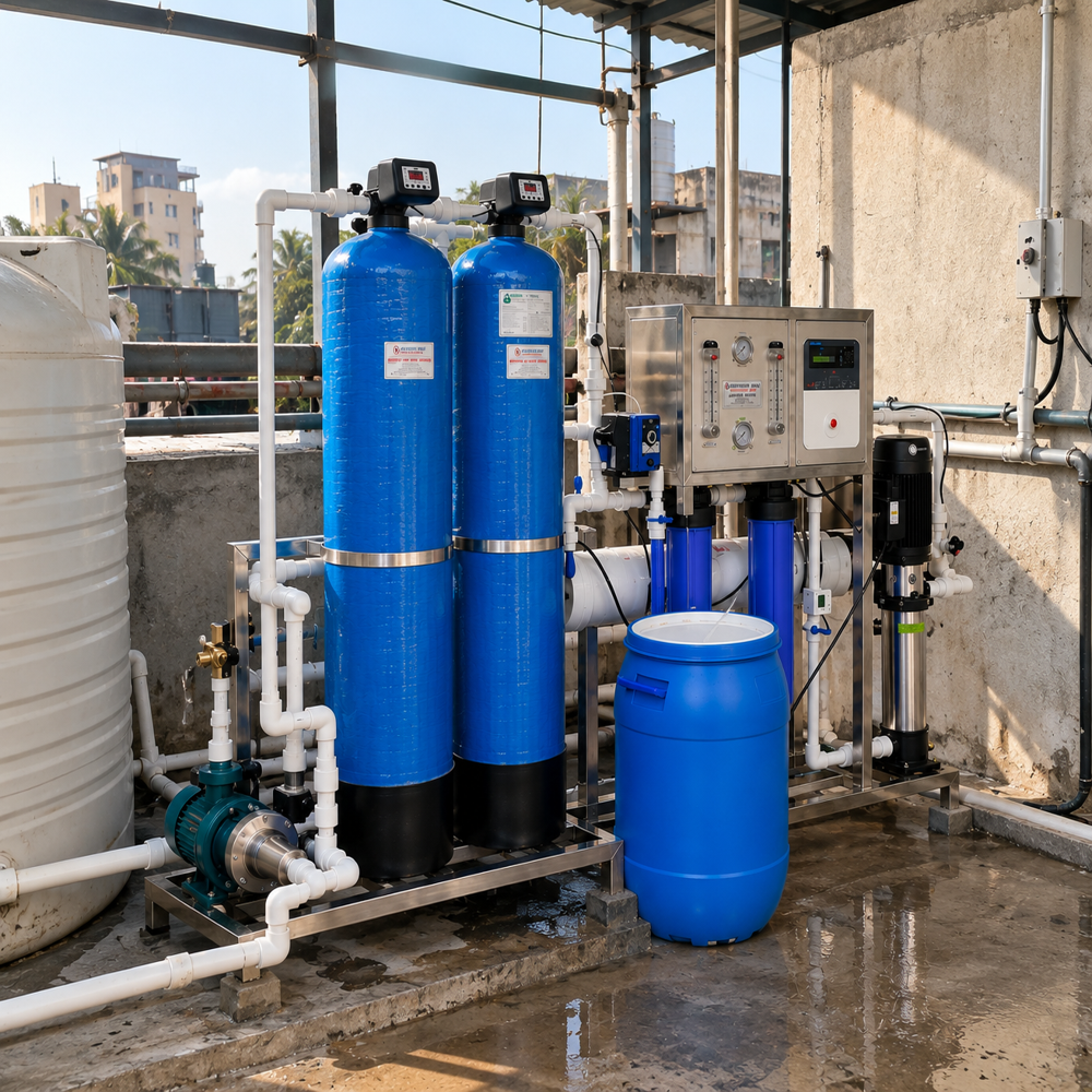 500 LPH RO Plant