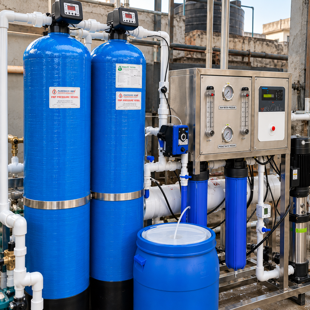 500 LPH RO Plant