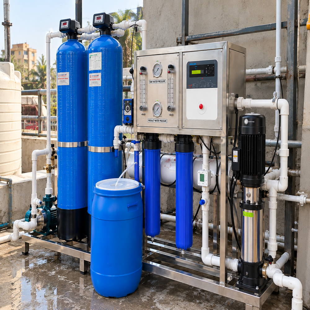 500 LPH RO Plant