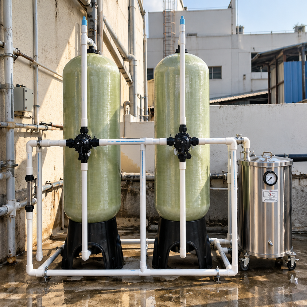 Industrial Water Softener Plant