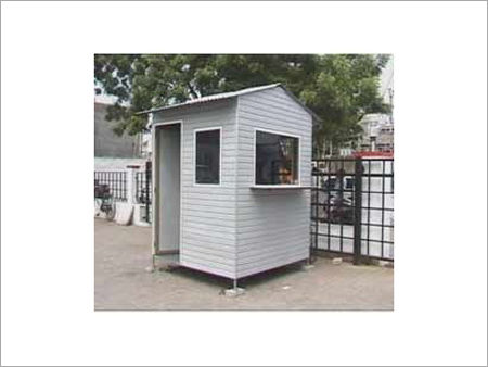 Portable Guard Cabins - Color: White