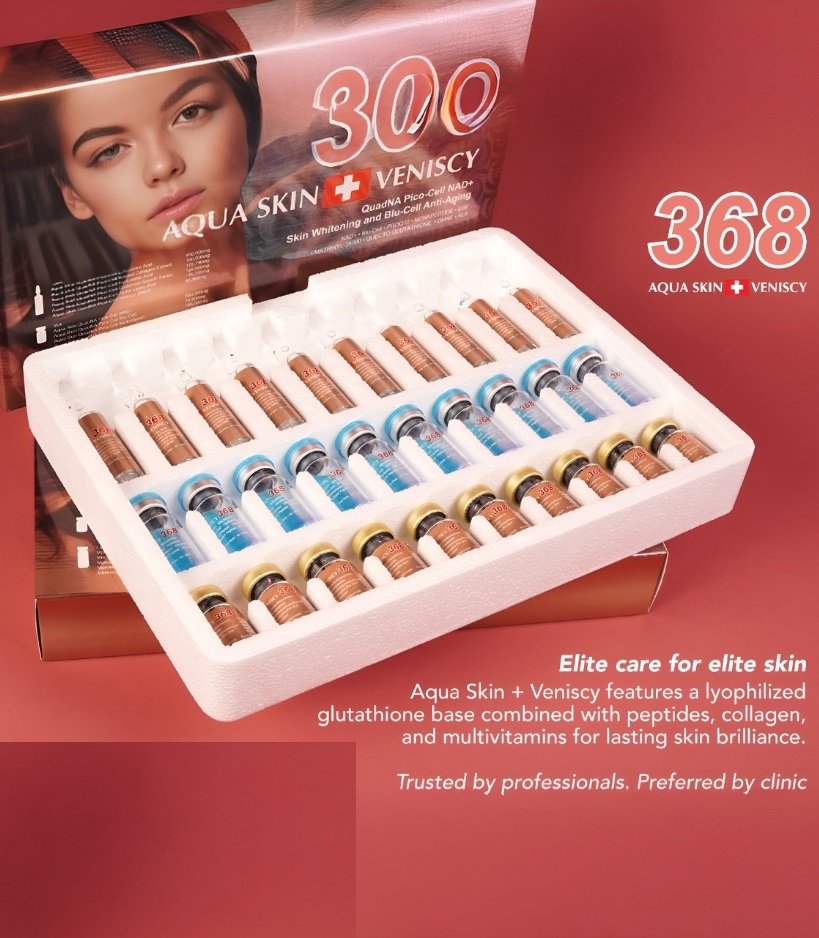 Aqua Skin Veniscy 368 Glutathione Injection