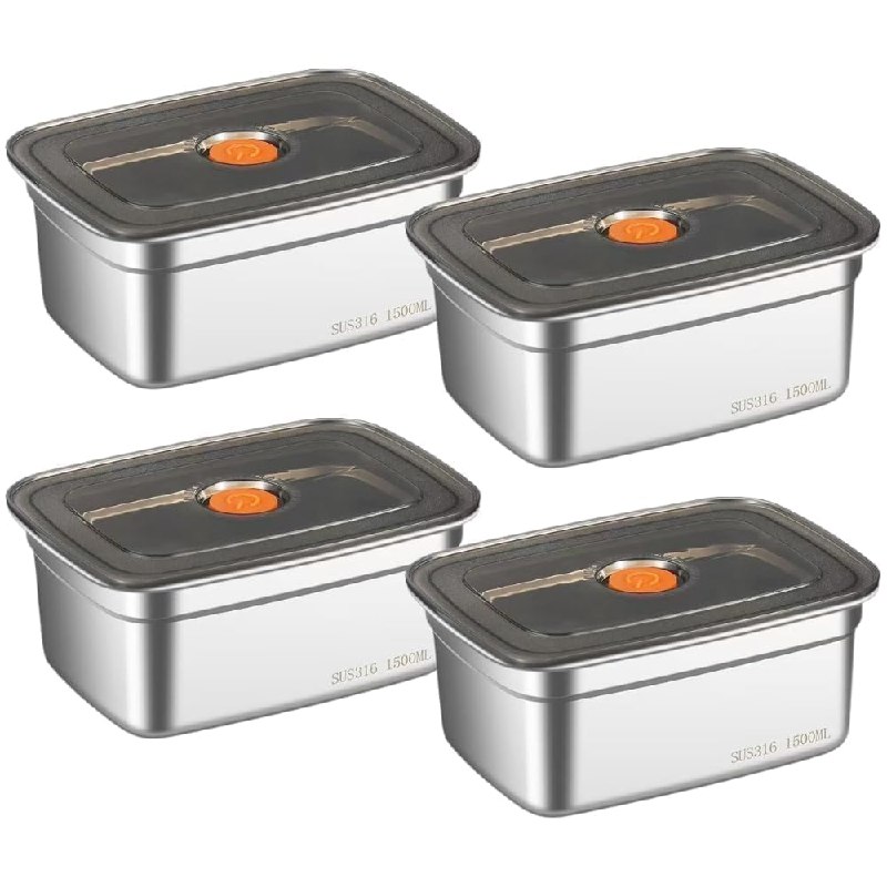 Sus316 Stainless Steel Food Storage Container