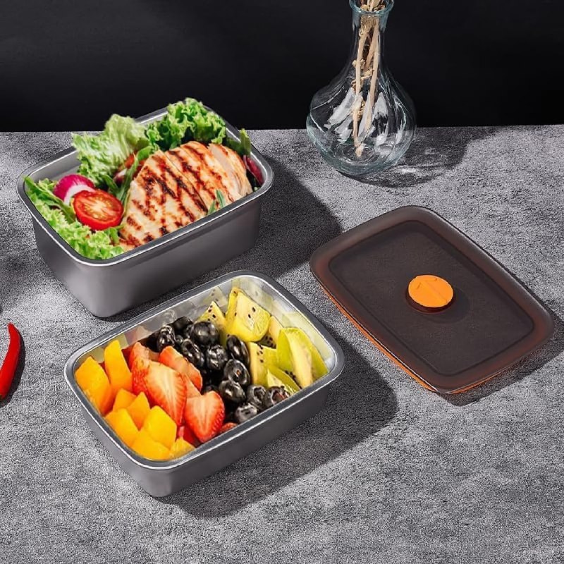 Sus316 Stainless Steel Food Storage Container