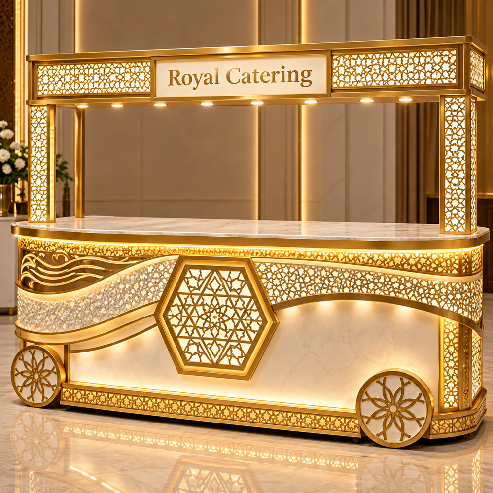 Professional Buffet Display Table