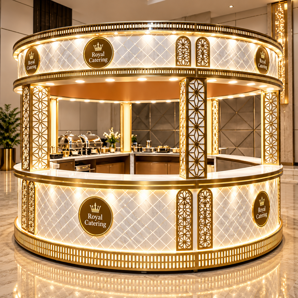 Professional Buffet Display Table