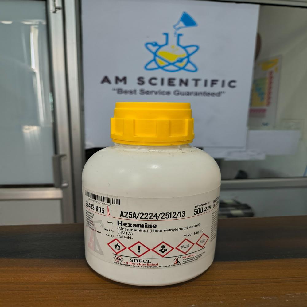 Hexamine Methenamine Hexamethylene Tetramine HMTA 500 gm