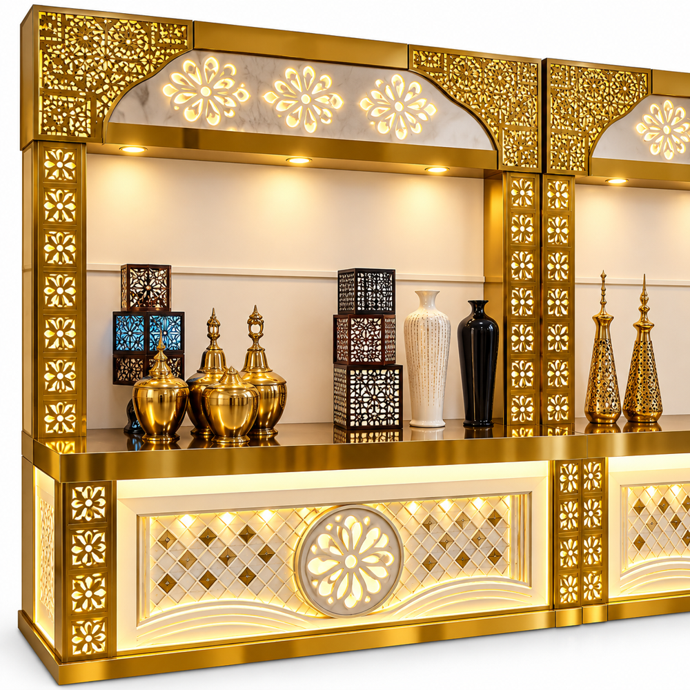 Hotel Buffet Serving Table - Capacity: 35 Kg