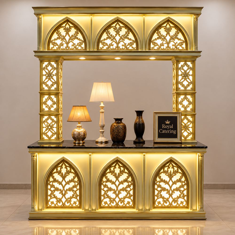 Hotel Buffet Serving Table - Capacity: 35 Kg