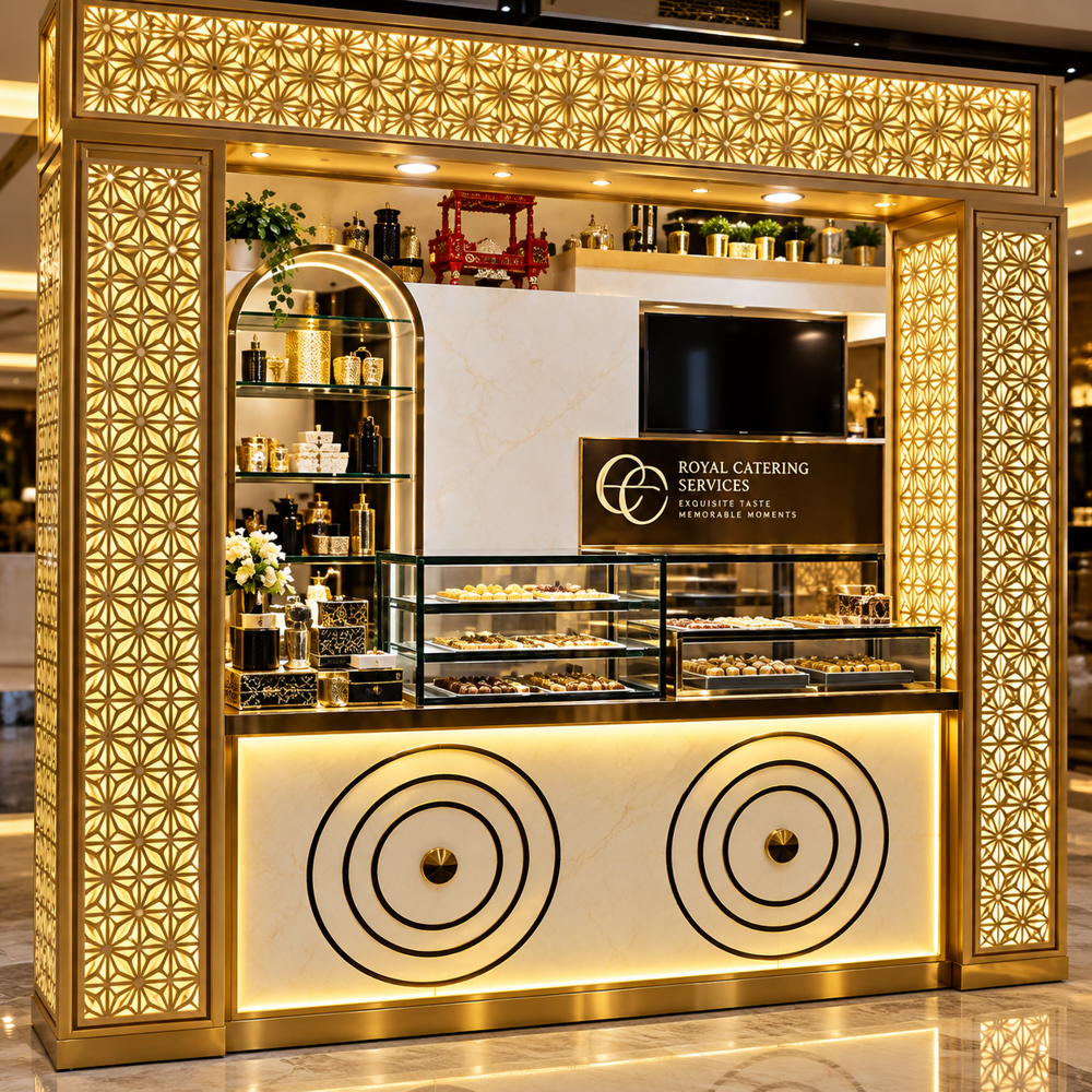 Hotel Buffet Serving Table - Capacity: 35 Kg