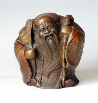 Royal Ancient Old Man Statues