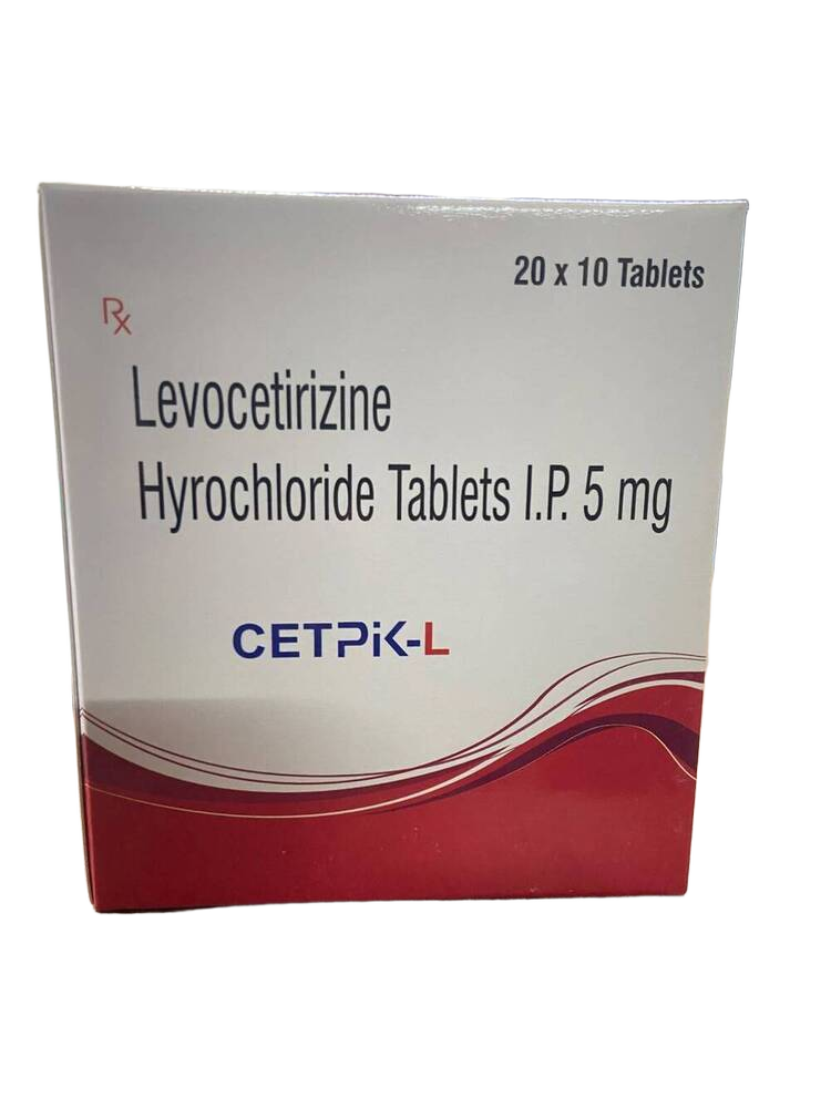CETPiK-L Tablets (Levocetirizine Hydrochloride)