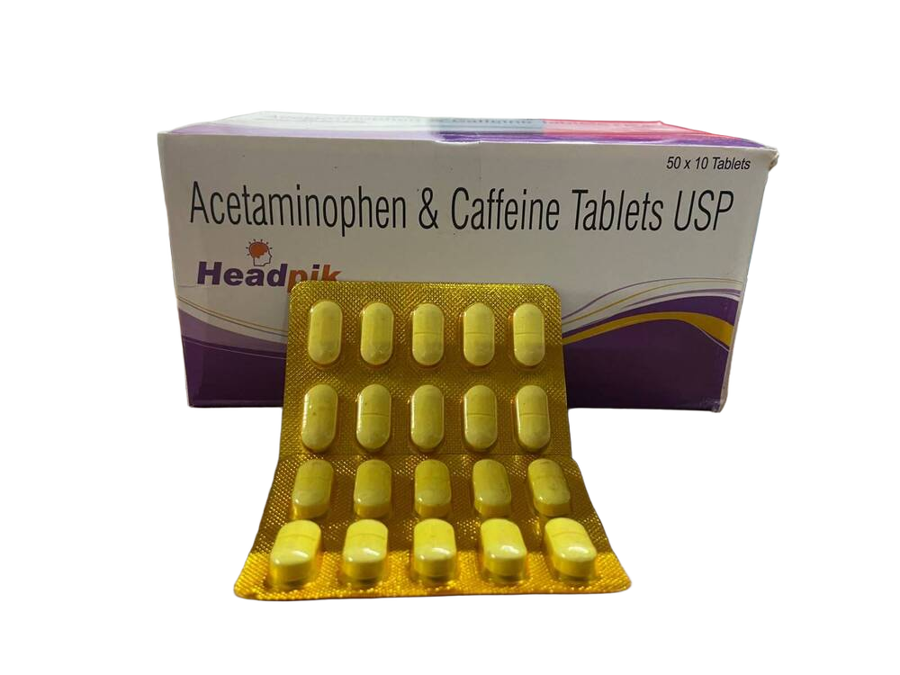Headpik  Acetaminophen And Caffeine Tablets USP