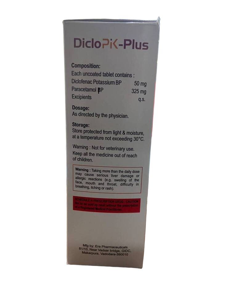 DicloPiK-Plus Tablets