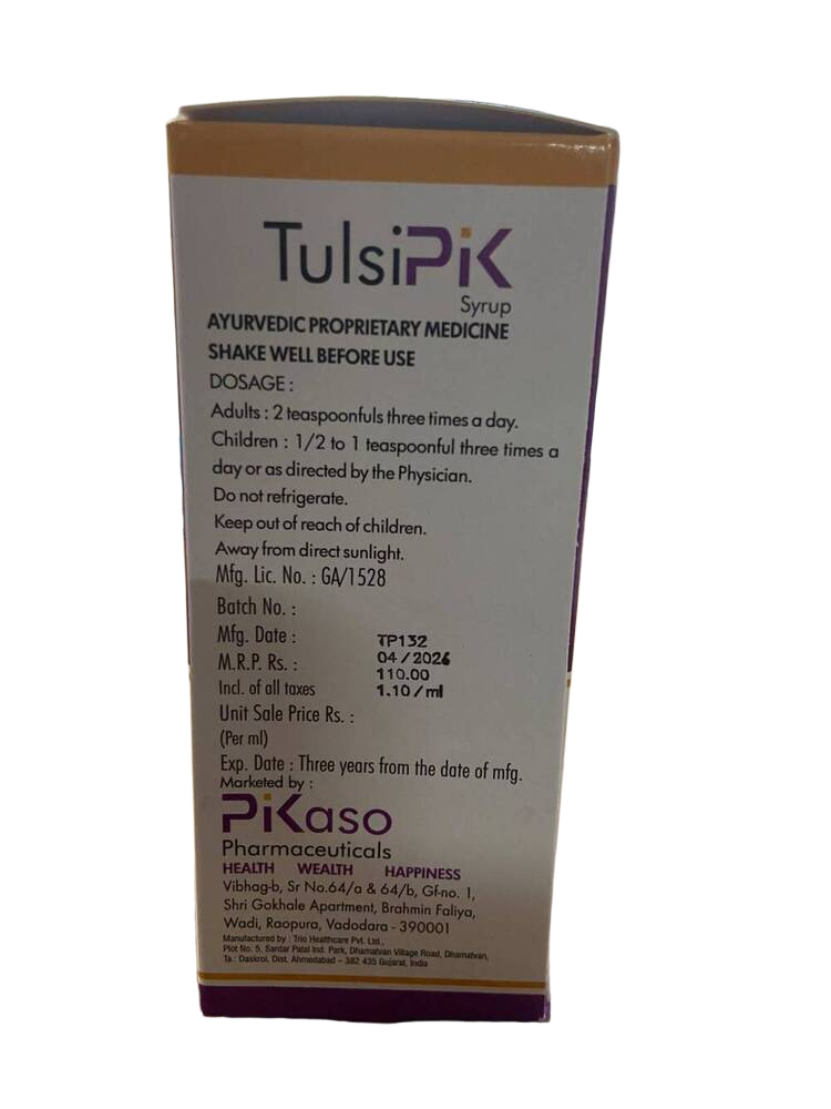 TulsiPiK Syrup