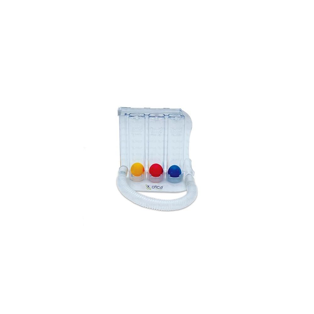 3 Ball Spirometer Lung Exerciser Breathing Therapy
