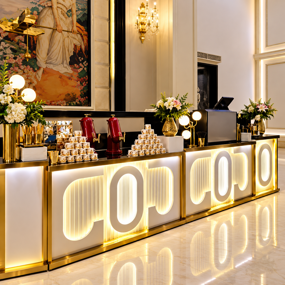 Banquet Buffet Presentation Table - Capacity: 35 Kg