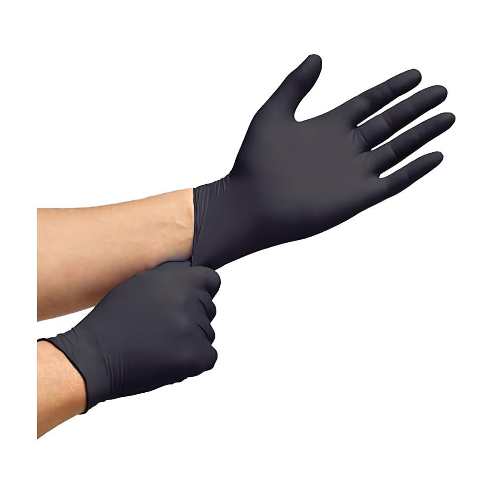 Black Nitrile Gloves