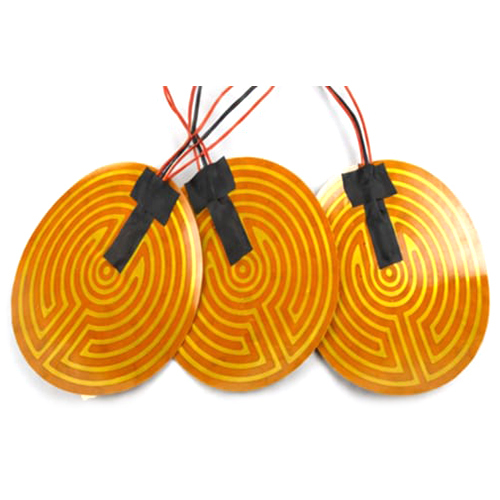 55 mm Dia Circle Polyimide Heater