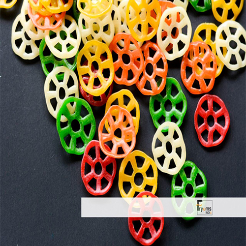 Salted Colored Wheel Fryum