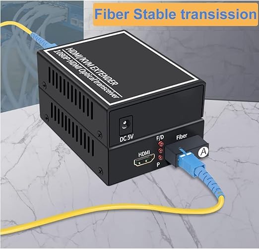 Hdmi To Fiber Converter - Application: Audio Visual System Cctv Surveillance