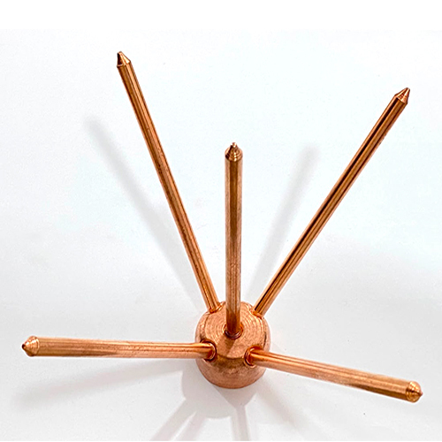 Copper Bonded PVC Base Plate Lightning Arrester