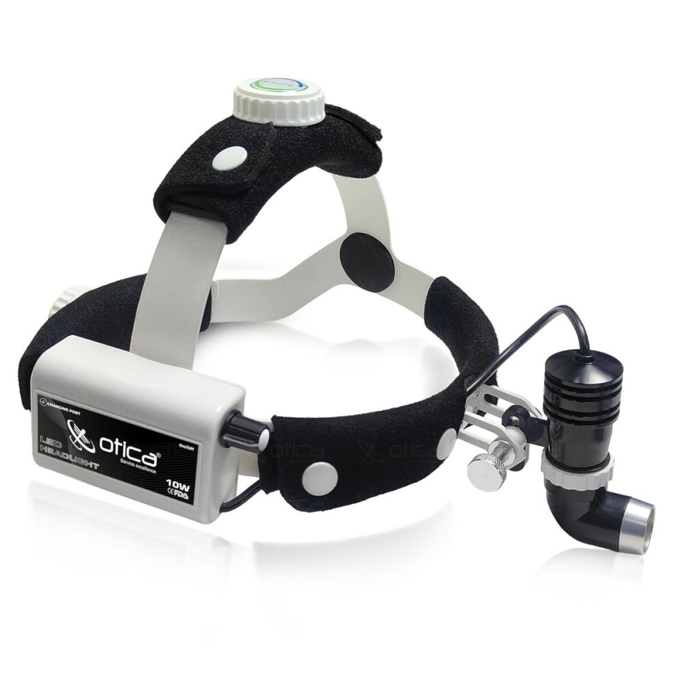 10 Watt ENT Surgical LED Headlight Doctors Hospital Multi Purpose Adjustable Focus Head Light